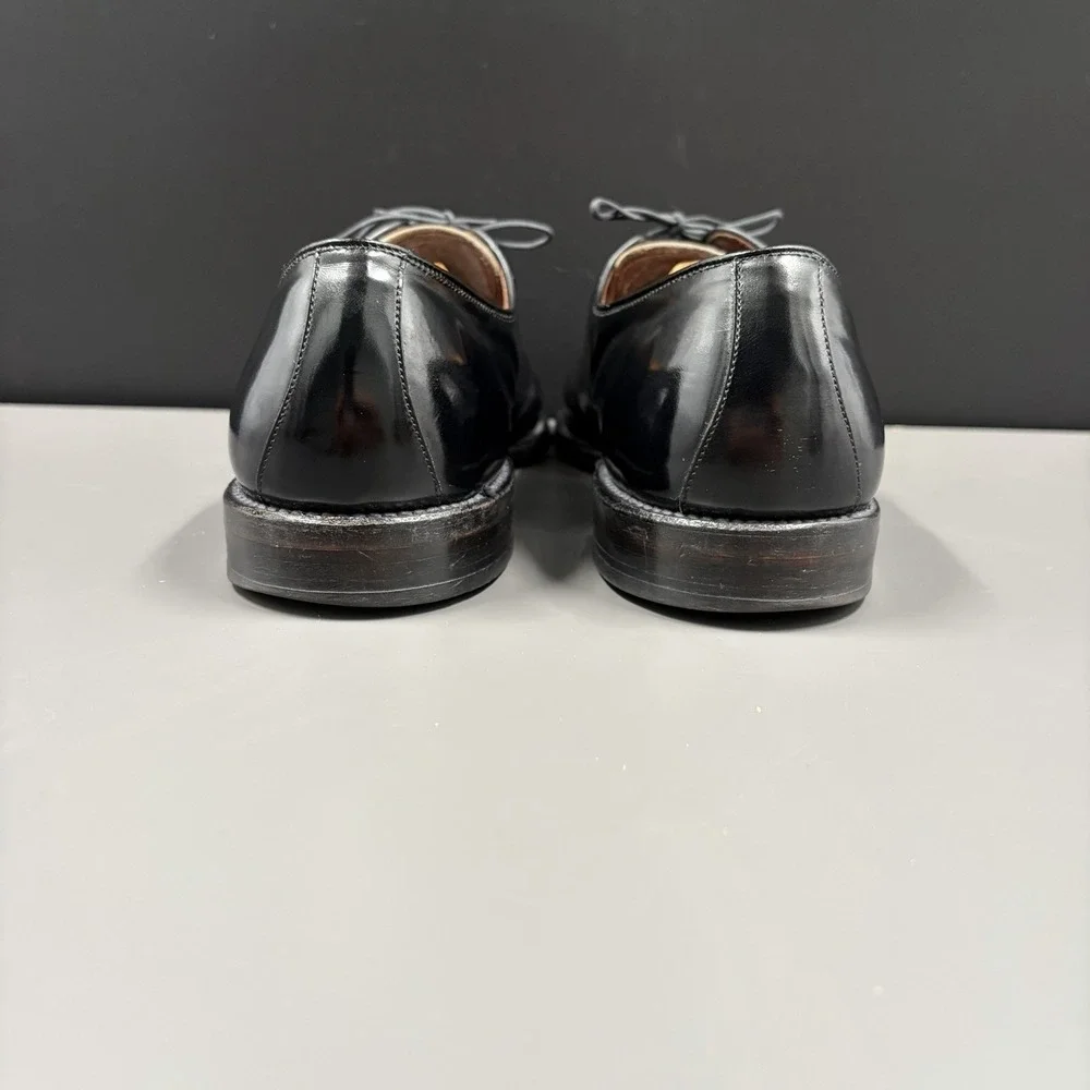 Allen Edmonds Belgium Wholecut Oxford Dress Shoes Mens 13 A Black‎ Calf Leather